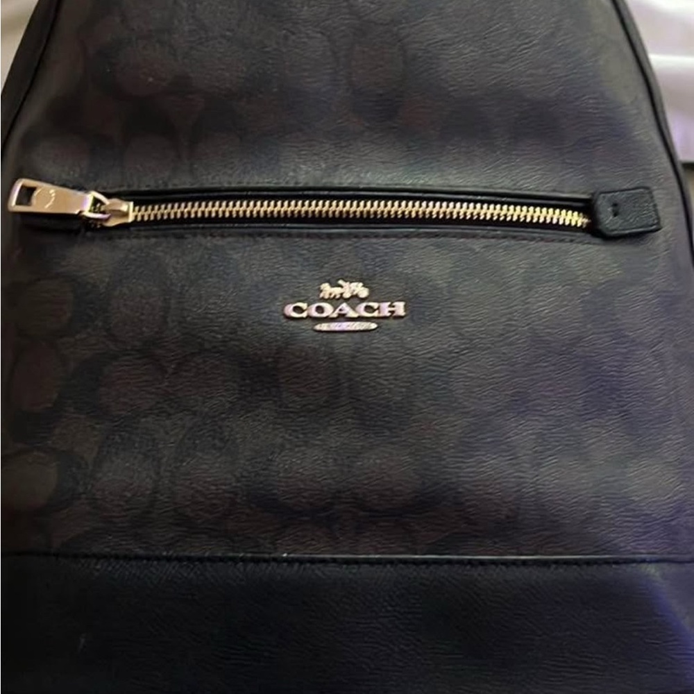 Coach Men's Backpack in Black and Brown